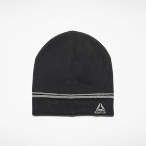 Reebok Running Beanie Mütze Herren - Schwarz - DE 310-HWY